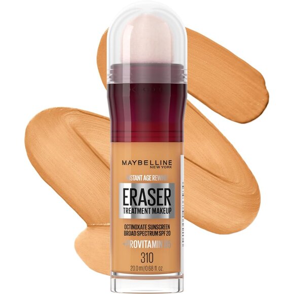 Maybelline Instant Age Rewind Eraser Foundation with SPF 20 and Moisturizing Pro - Picture 1 of 8